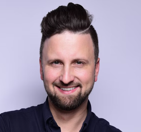 Smiling man portrait photo